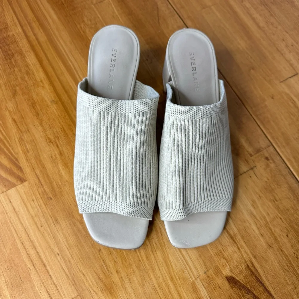 Everlane Cream Mules - Picture 3 of 7